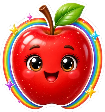 A for apple