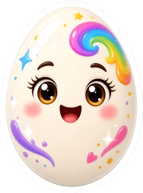E for egg