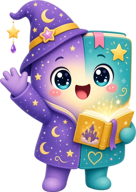 The wizard teacher waving hello
