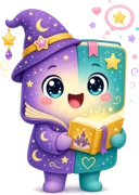 The wizard, ready to chat